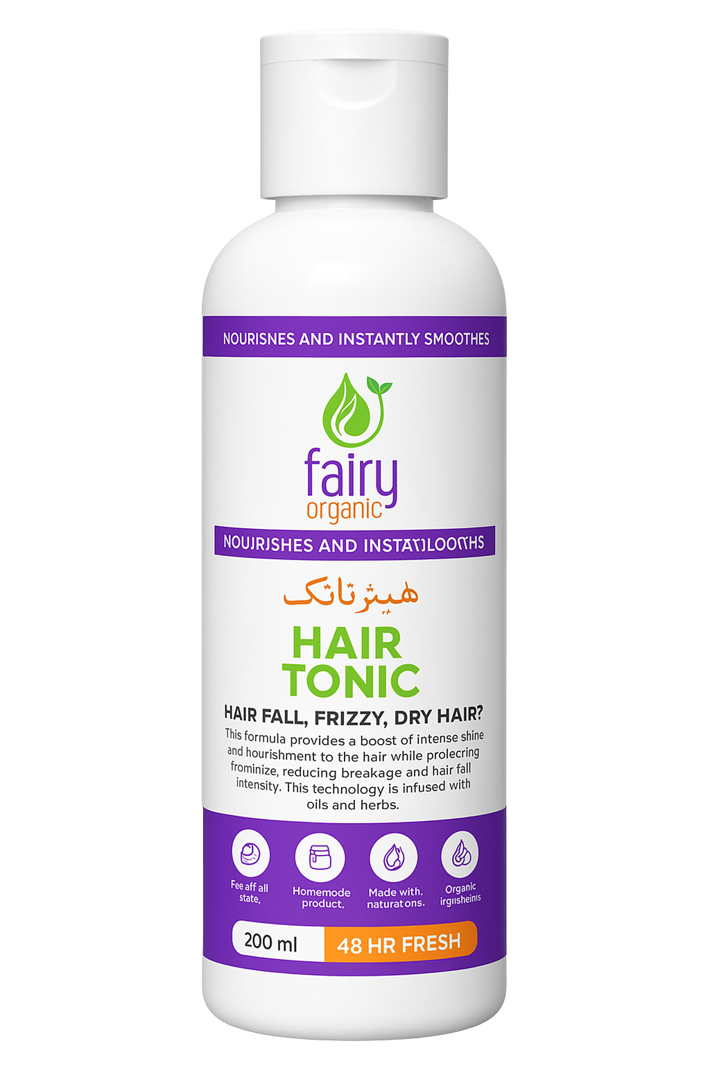 Fairy Organic Hair Tonic Bottle